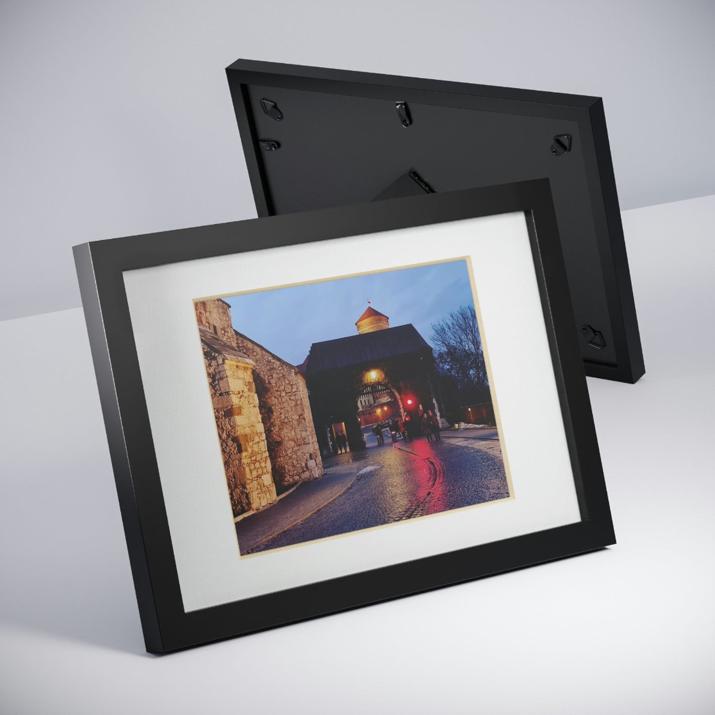 Wawel Gate | Poland | Framed Posters, Black