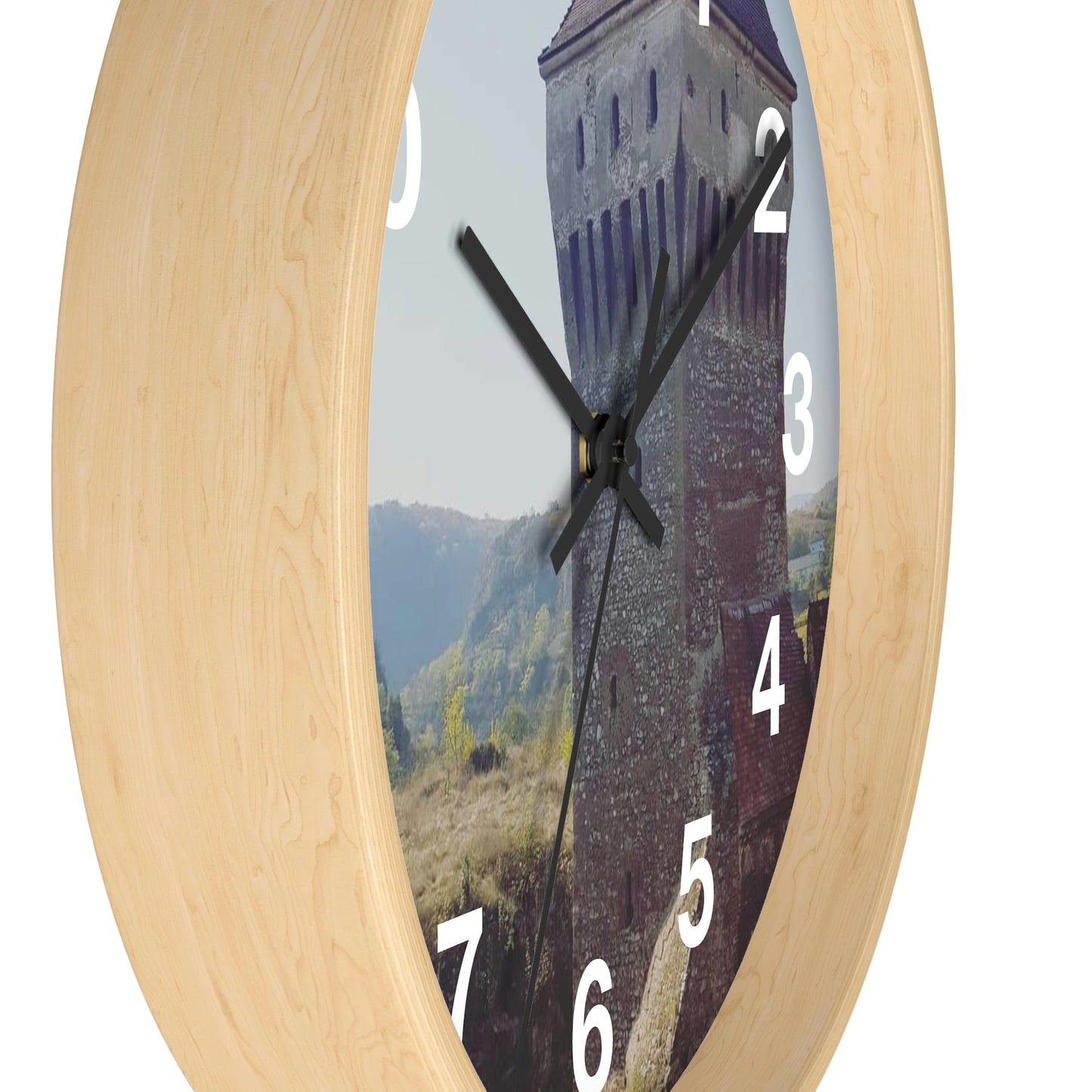 Castillo de Hunedoara Corvinilor | Rumania | reloj de pared