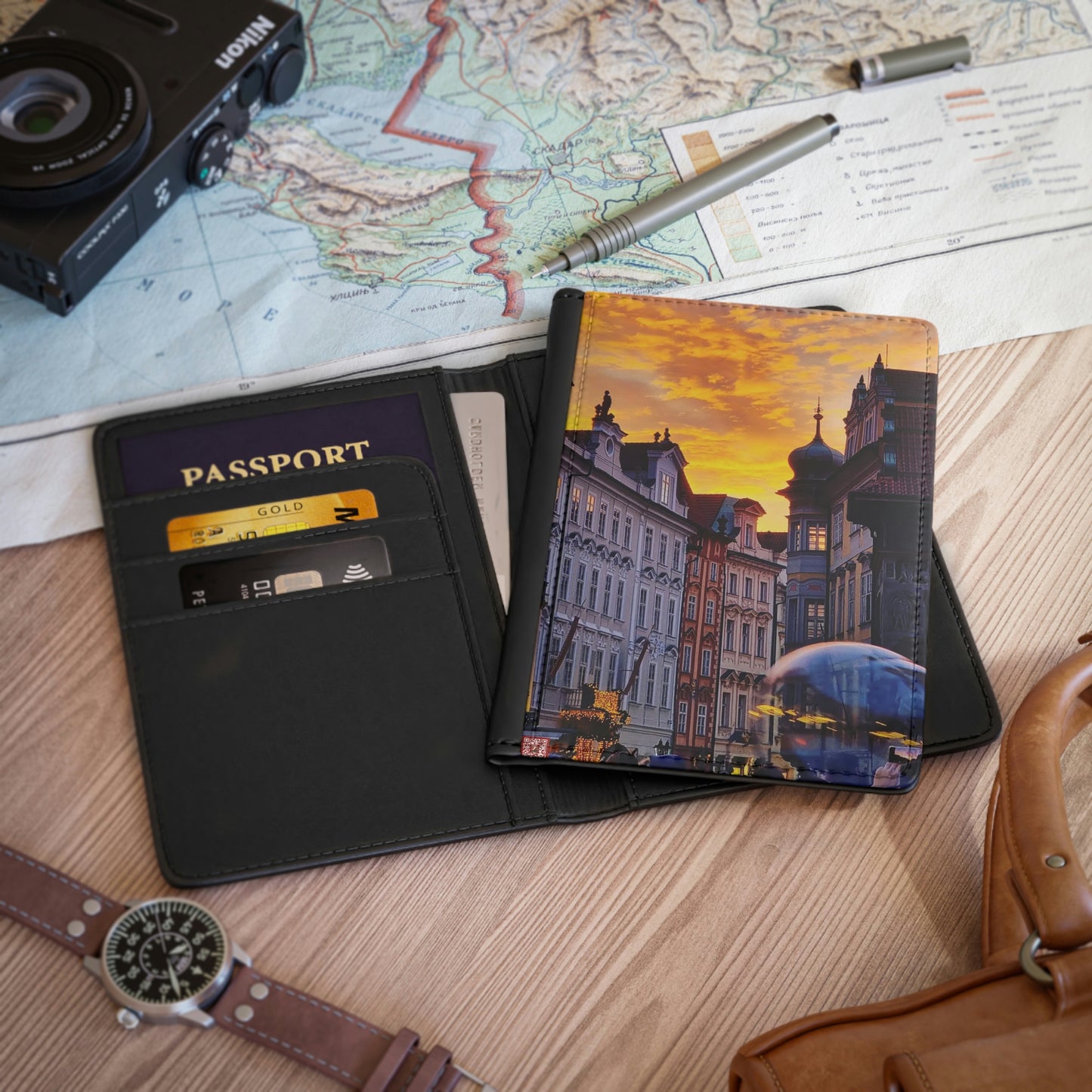 The City Center | Czech Republic | Passport Cover