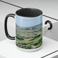 La scène à couper le souffle | Gozo | Tasses à café bicolores, 15 oz