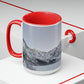 Morskie Oko | Polonia | Tazas de café de dos tonos, 15 oz