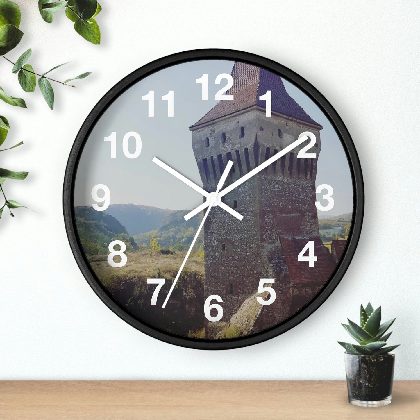 Castillo de Hunedoara Corvinilor | Rumania | reloj de pared