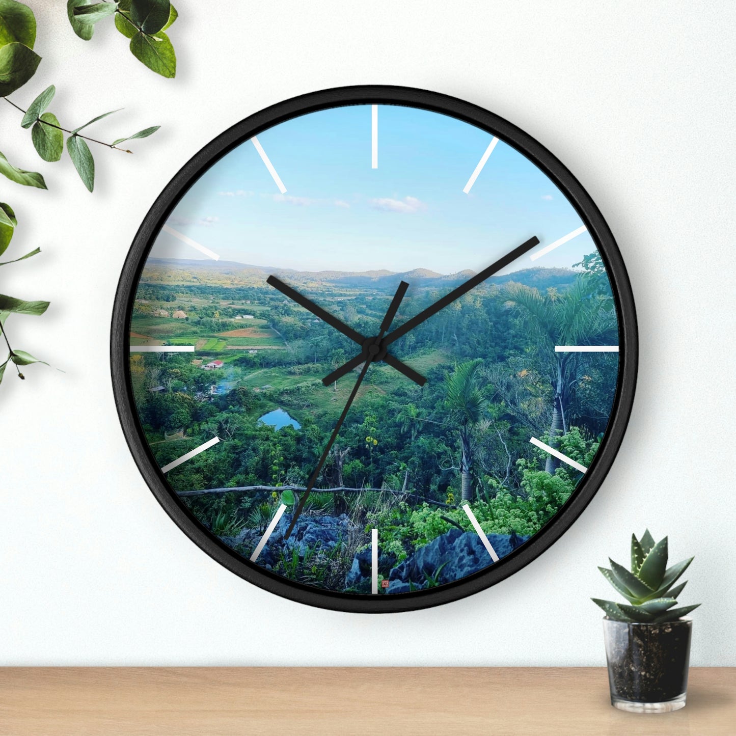 Viñales d'en haut | Cuba | horloge murale