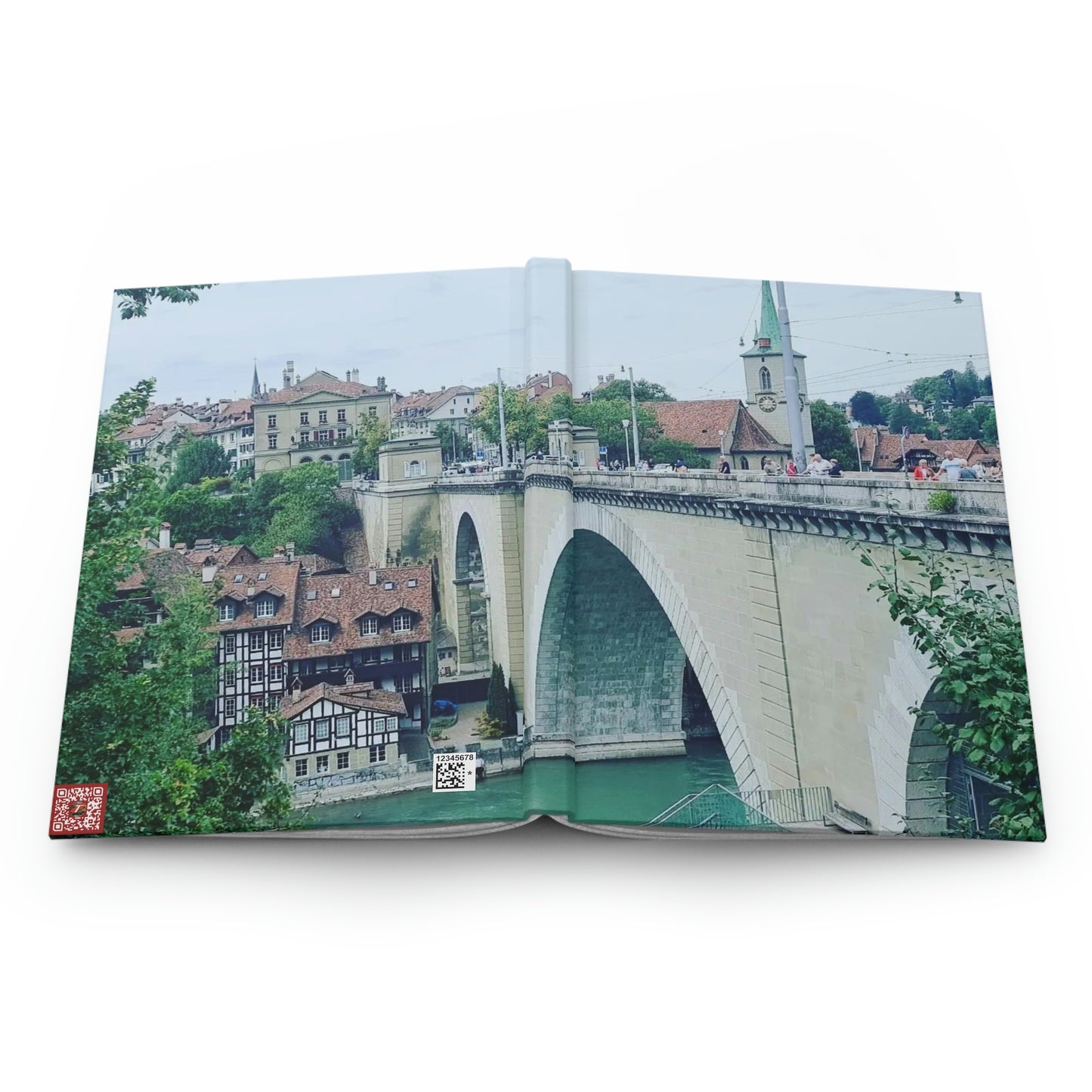 Berne | Suisse | Carnet à Couverture Rigide Mat