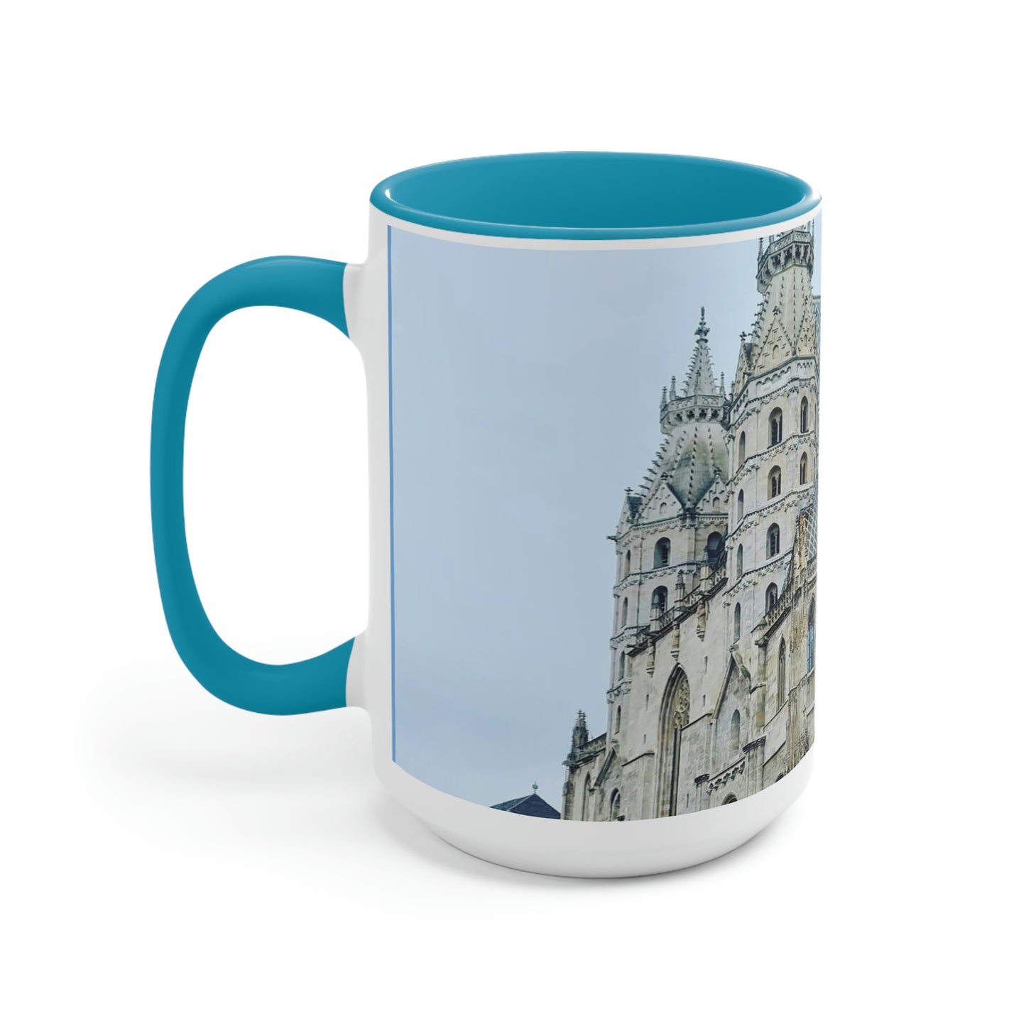 St. Stephen's Cathedral | Austria | Two-Tone Coffee Mugs, 15oz