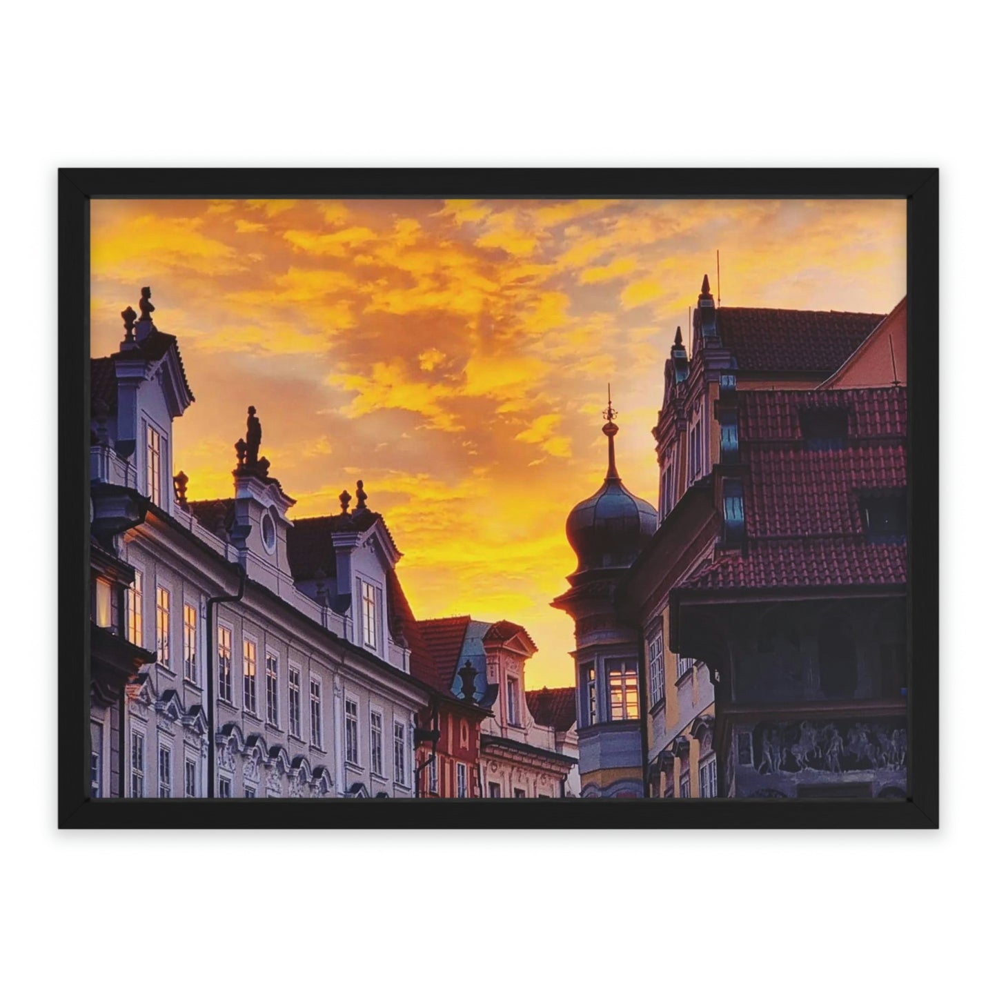 The City Center | Czech Republic | Framed Poster - All sizes