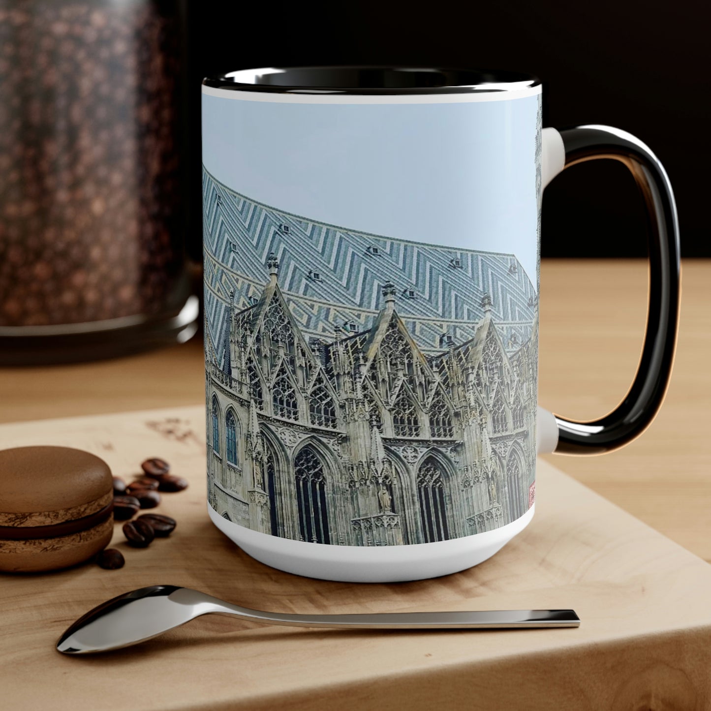 St. Stephen's Cathedral | Austria | Two-Tone Coffee Mugs, 15oz