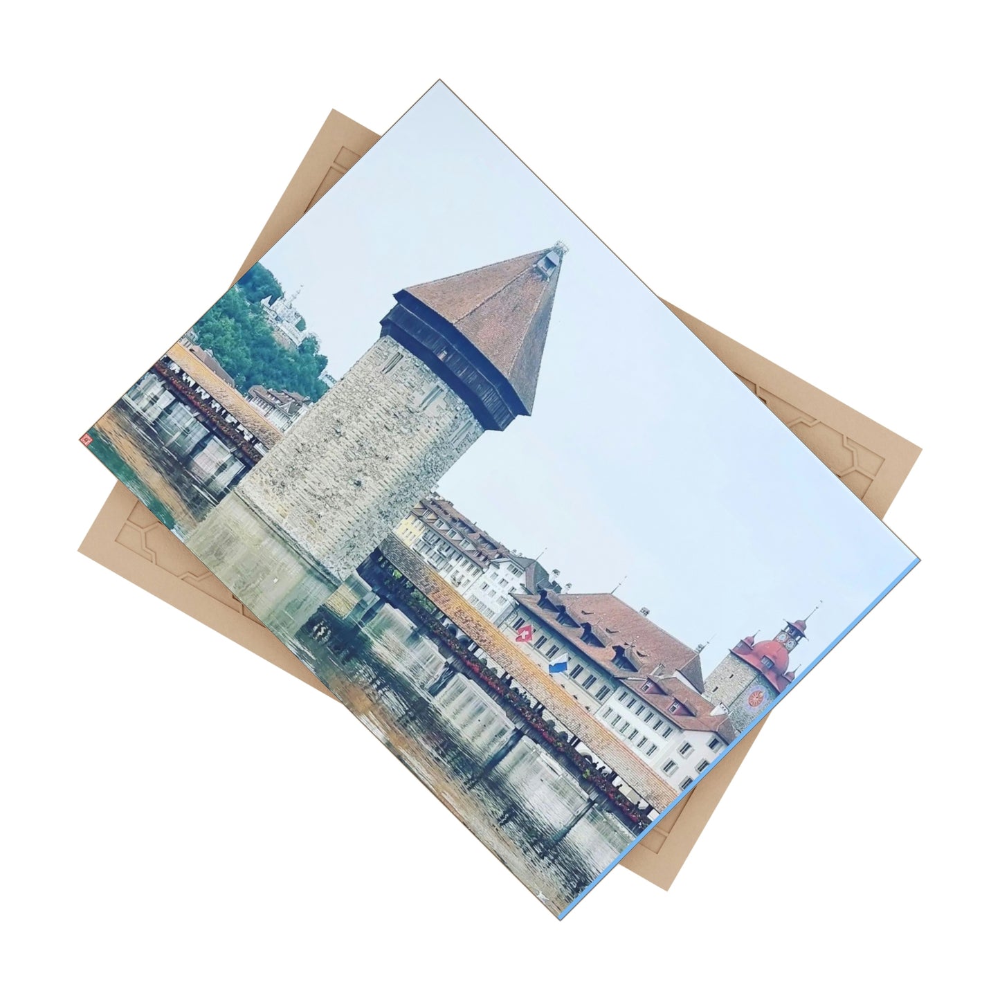 Chapel Bridge | Switzerland | Ceramic Photo Tile