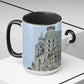 Catedral de San Esteban | Austria | Tazas de café de dos tonos, 15 oz