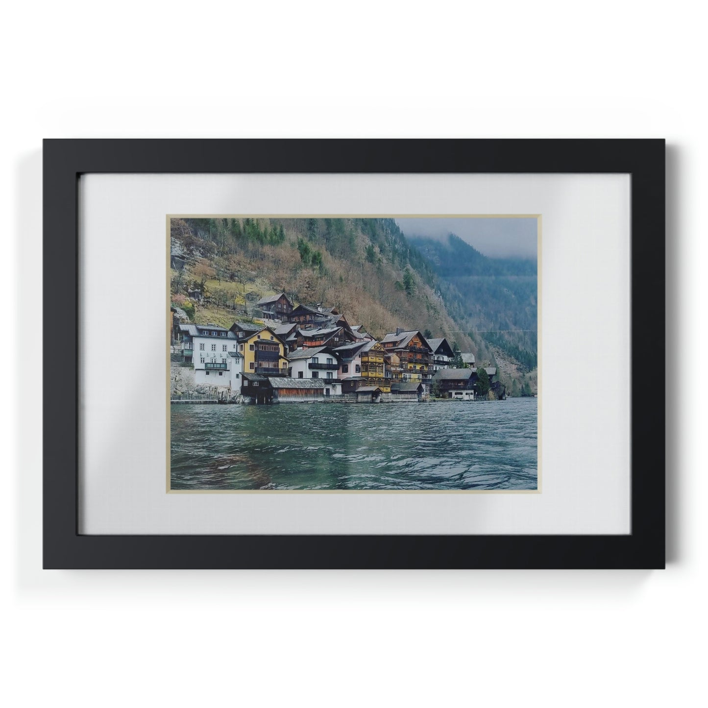 Hallstatt | Austria | Framed Posters, Black