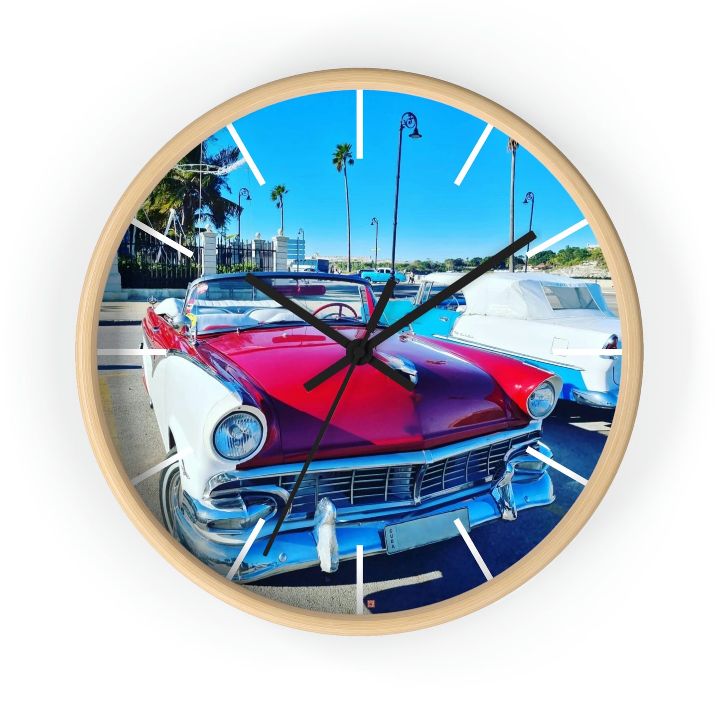 The Vehicle | Cuba | Wall clock