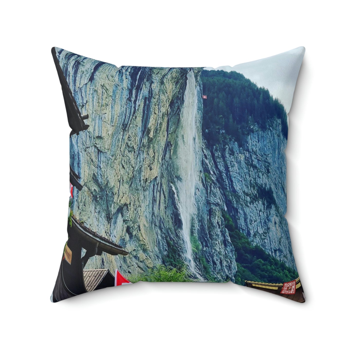 Lauterbrunnen | Switzerland | Spun Polyester Square Pillow