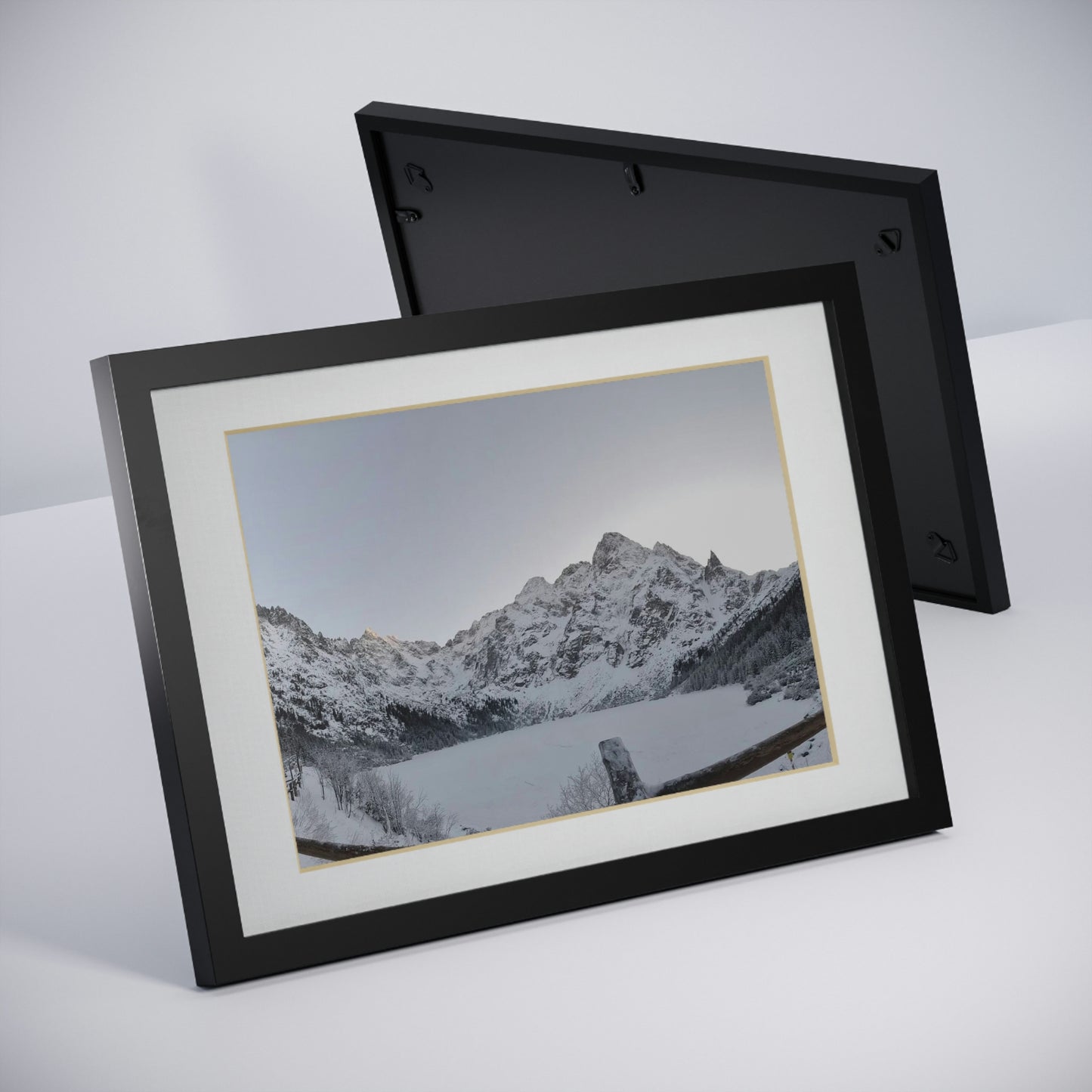 Morskie Oko | Poland | Framed Posters, Black