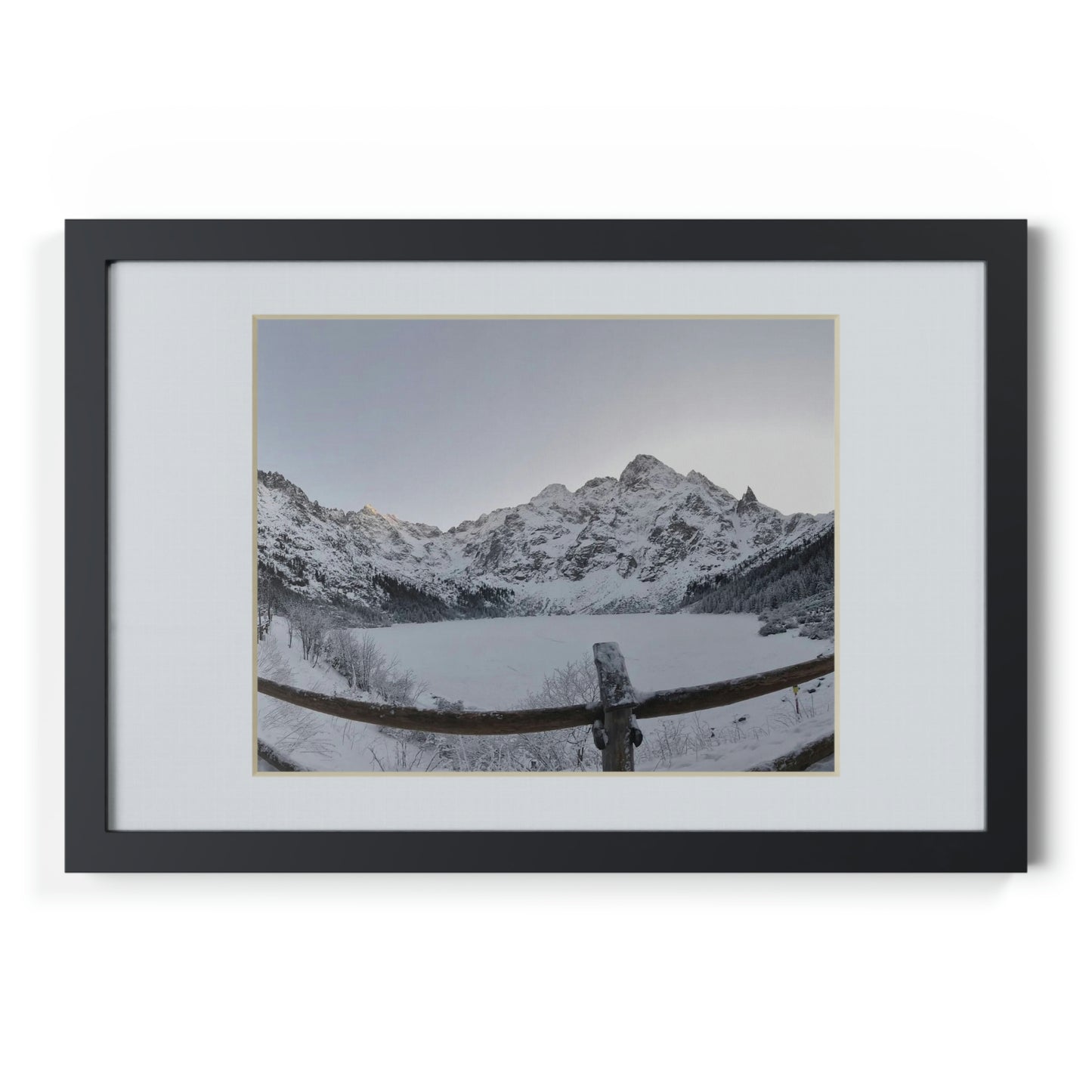 Morskie Oko | Poland | Framed Posters, Black