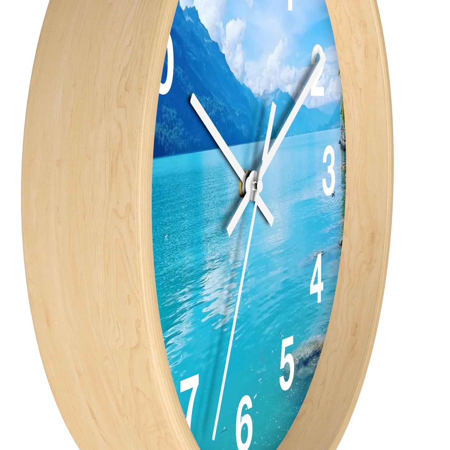 Lago de Brienz | Suiza | reloj de pared