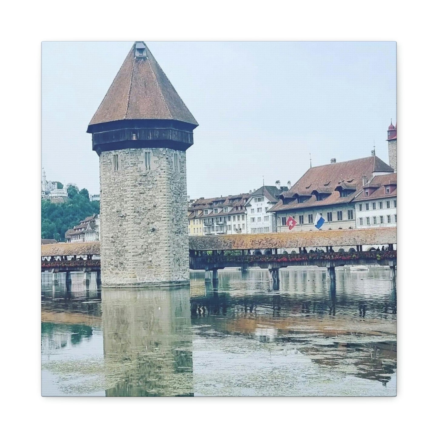 Puente de la Capilla | Suiza | Lienzo