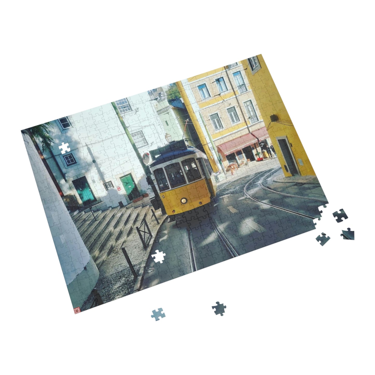 Remodelado Tram | Portugal | Puzzle (96, 252, 500, 1000-Piece)