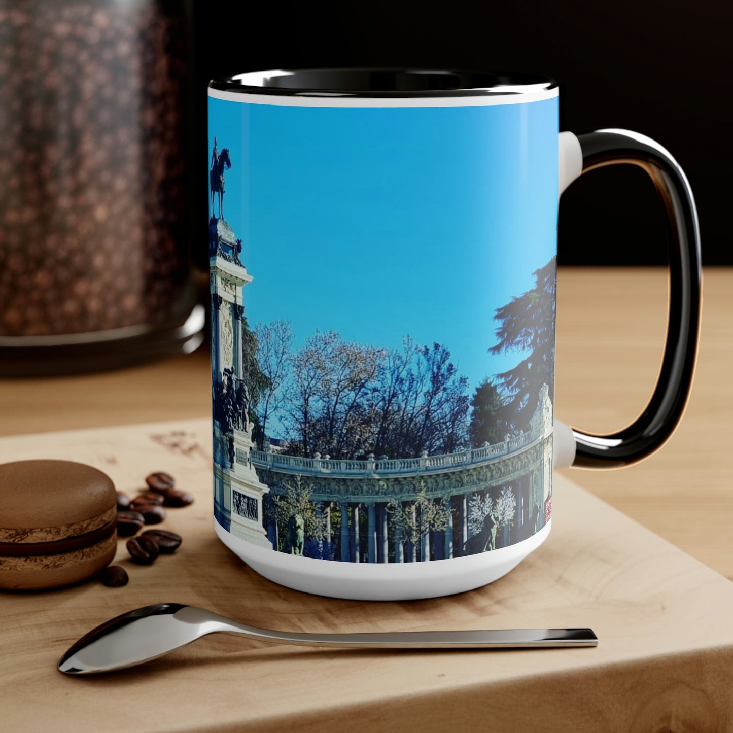 Alfonso XII | Spain | Two-Tone Coffee Mugs, 15oz