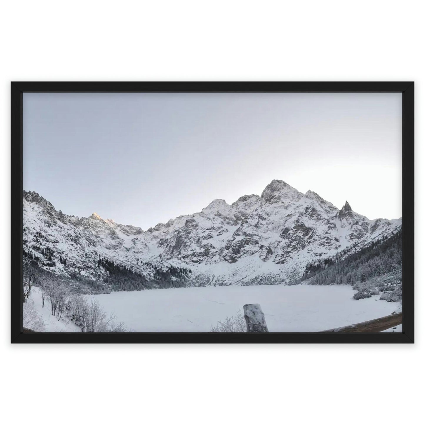 Morskie Oko | Pologne | Poster encadré - Toutes tailles