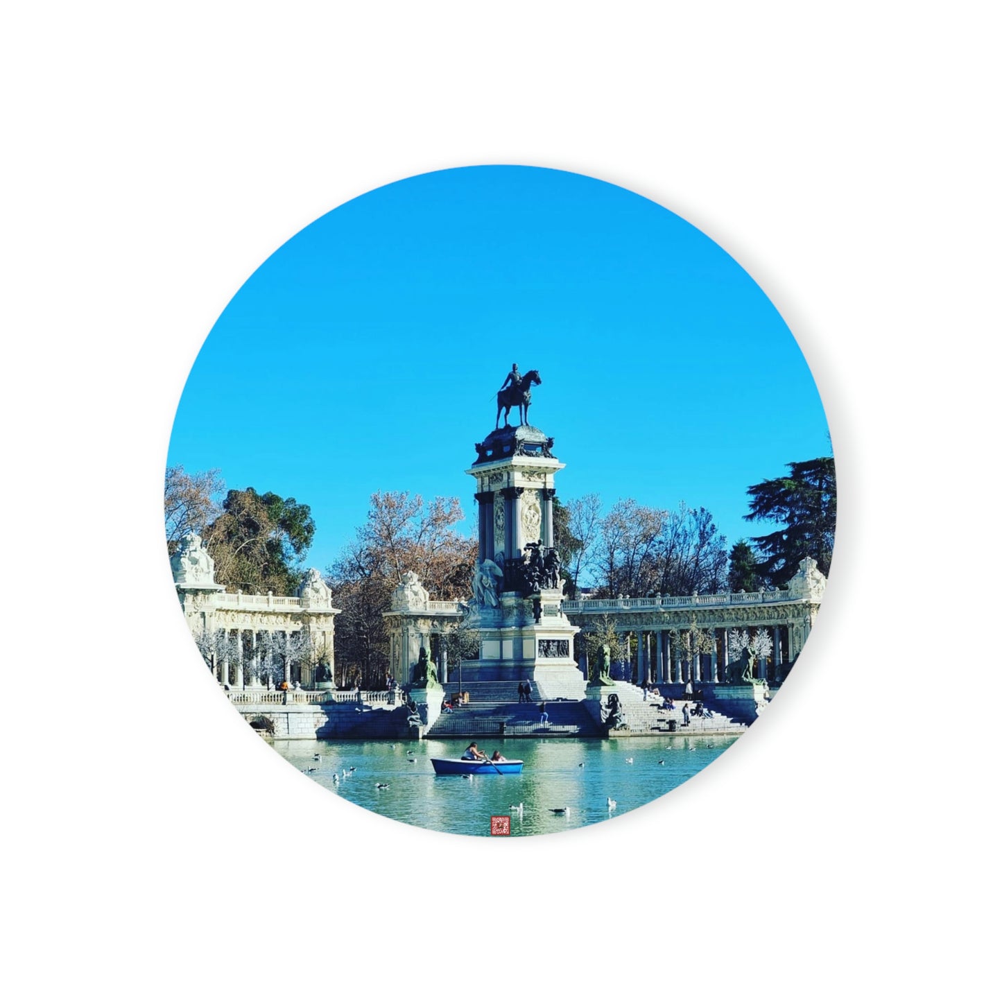 Alfonso XII | Spain | Cork Back Coaster