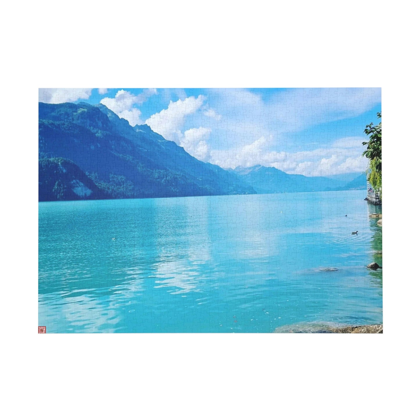 Lago de Brienz | Suiza | Rompecabezas (96, 252, 500, 1000 piezas)