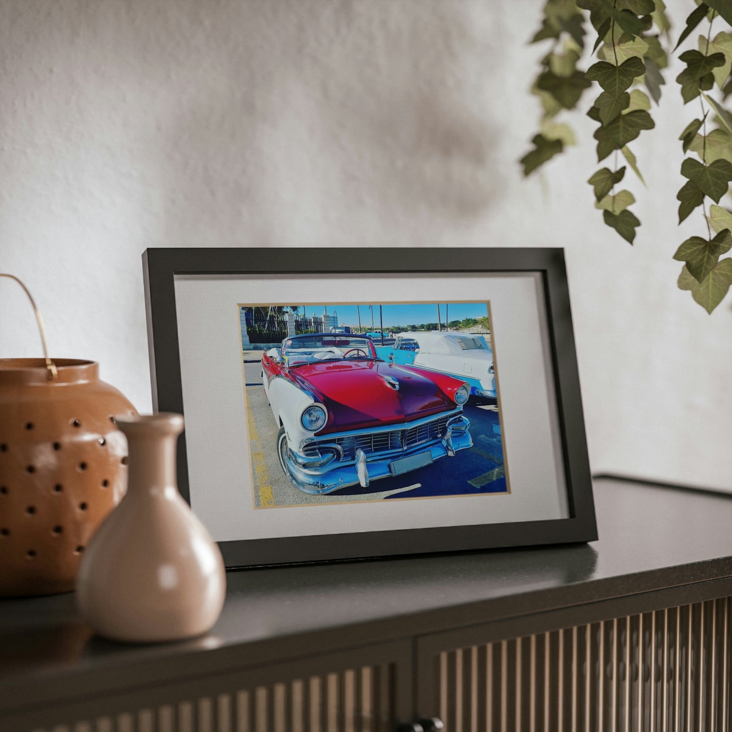 The Vehicle | Cuba | Framed Posters, Black