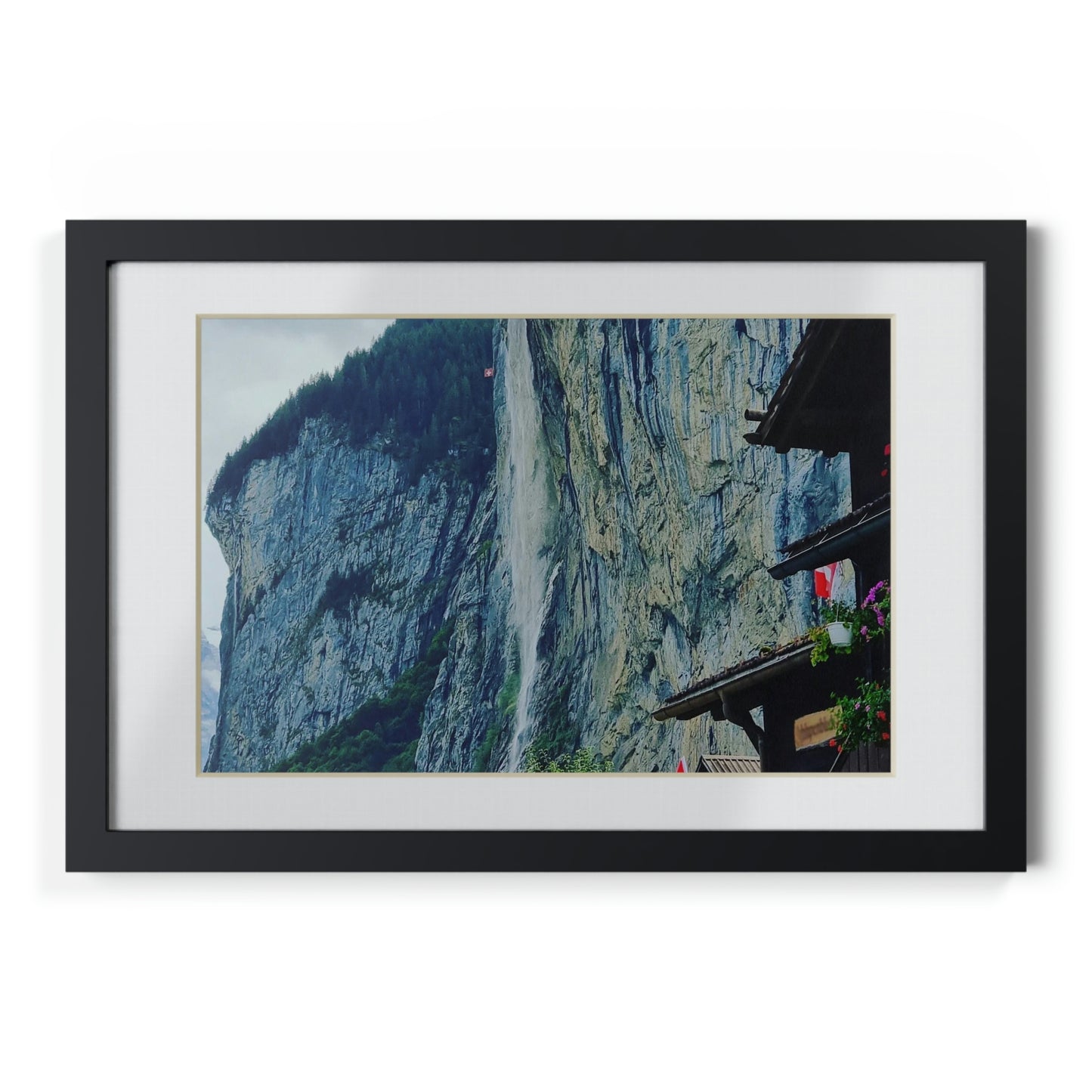 Lauterbrunnen | Switzerland | Framed Posters, Black