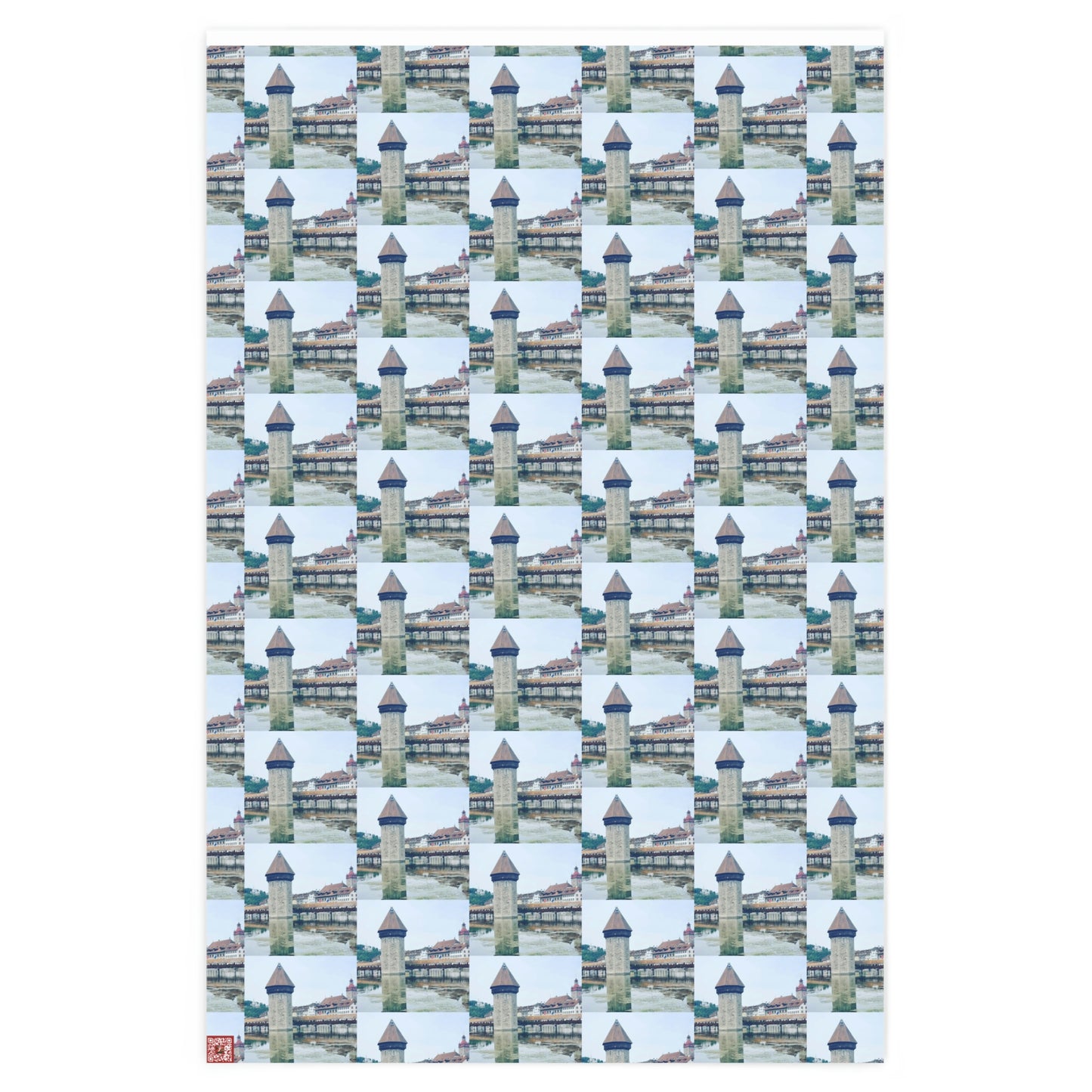 Chapel Bridge | Switzerland | Wrapping Paper