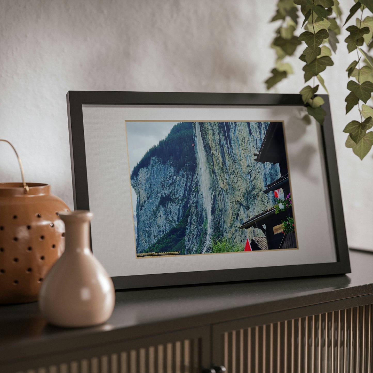 Lauterbrunnen | Switzerland | Framed Posters, Black