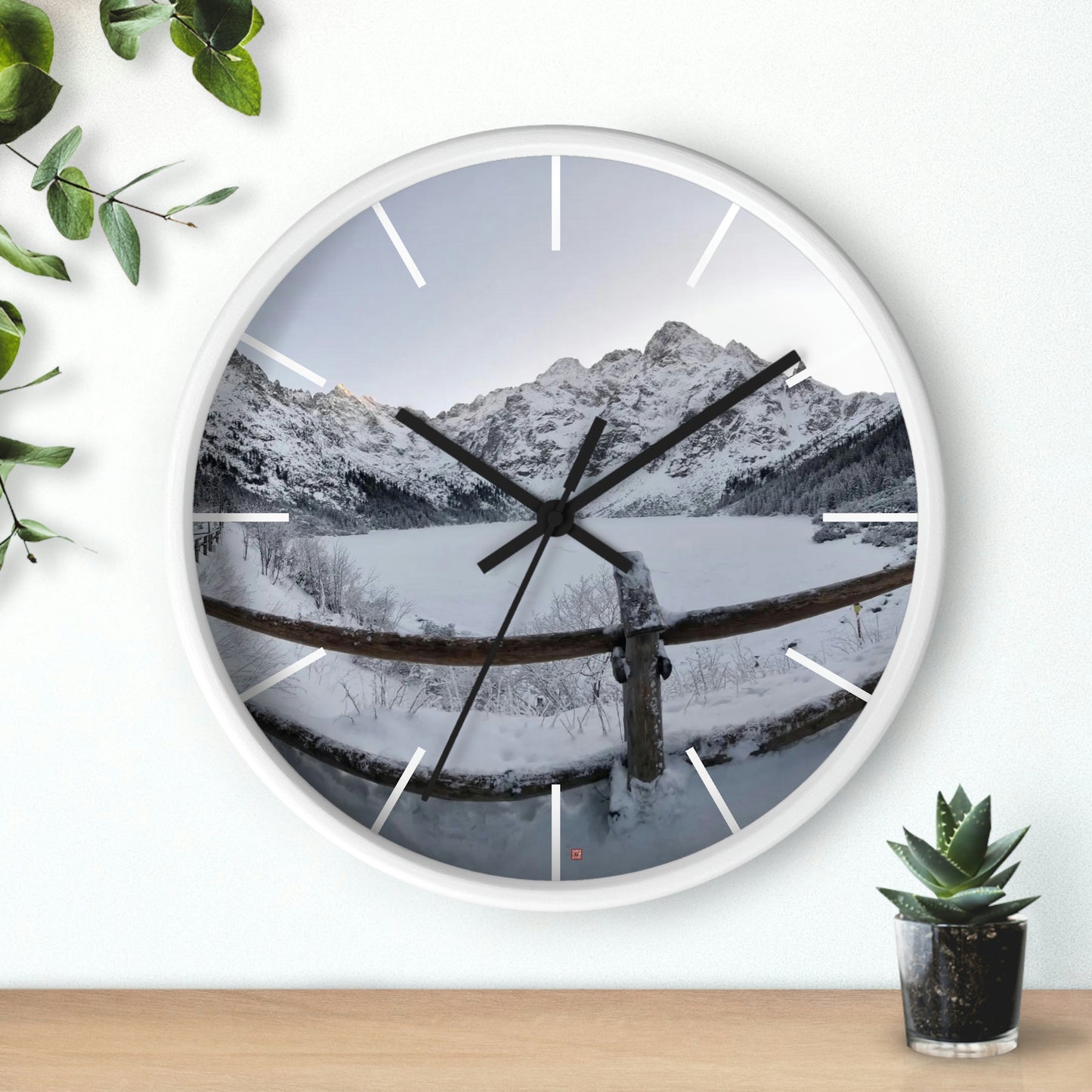 Morskie Oko | Polonia | reloj de pared