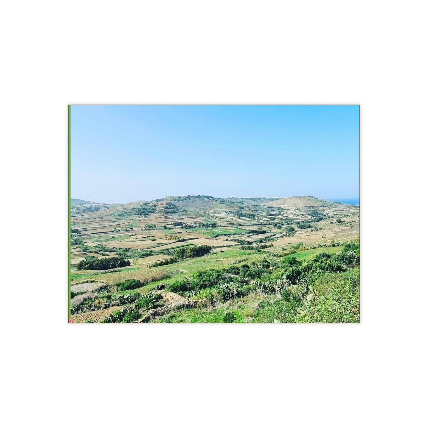 The breath taking scene | Gozo | Ceramic Photo Tile