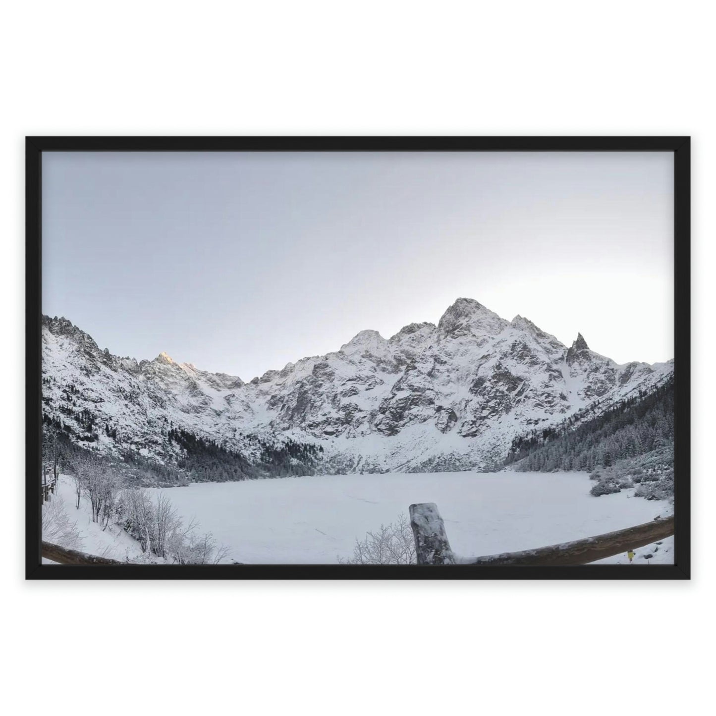 Morskie Oko | Pologne | Poster encadré - Toutes tailles