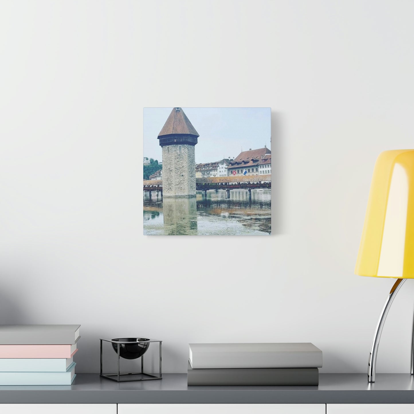 Chapel Bridge | Switzerland | Canvas