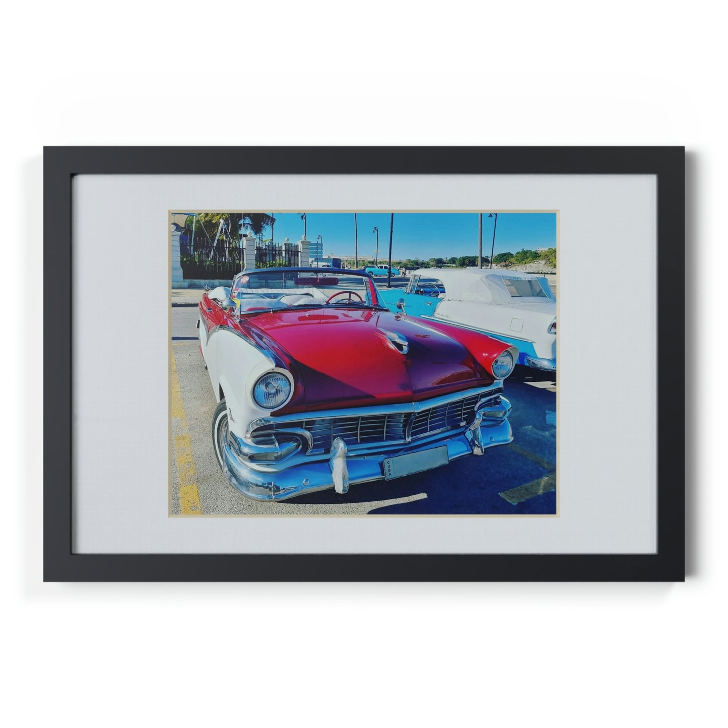 The Vehicle | Cuba | Framed Posters, Black