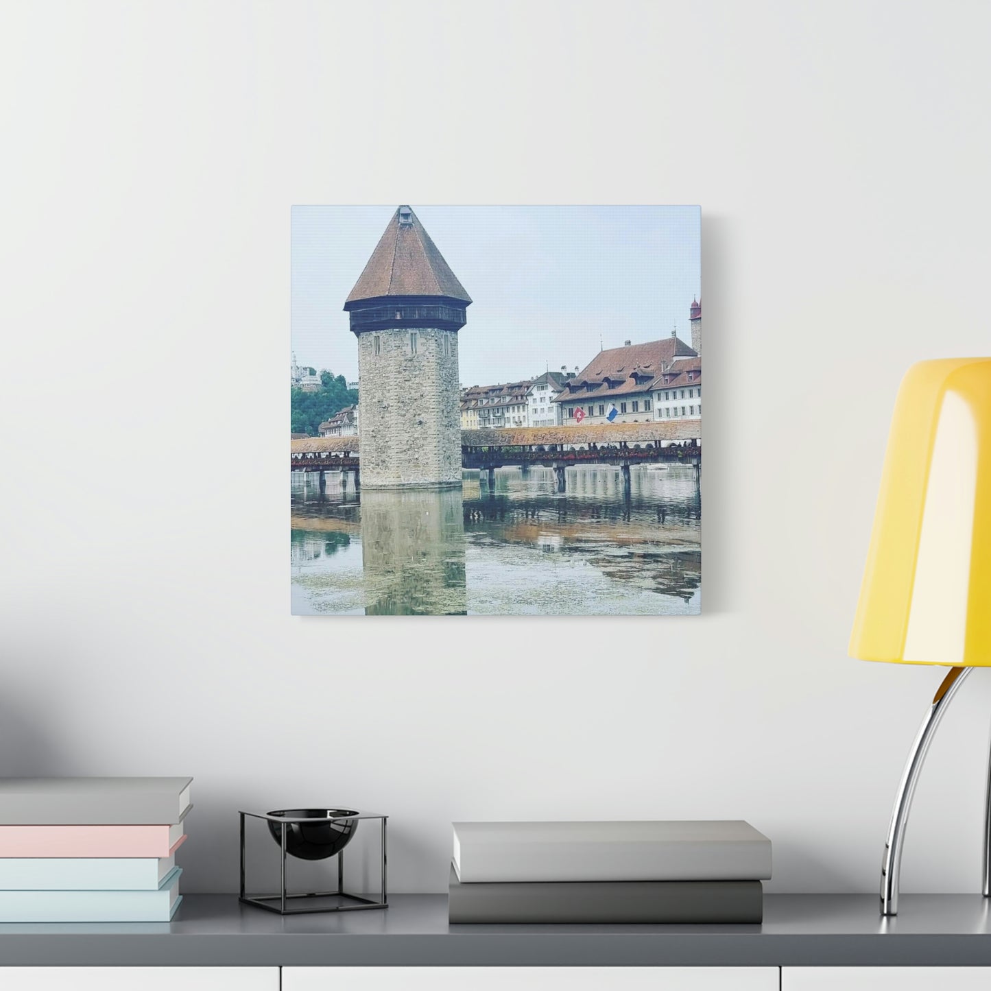 Chapel Bridge | Switzerland | Canvas