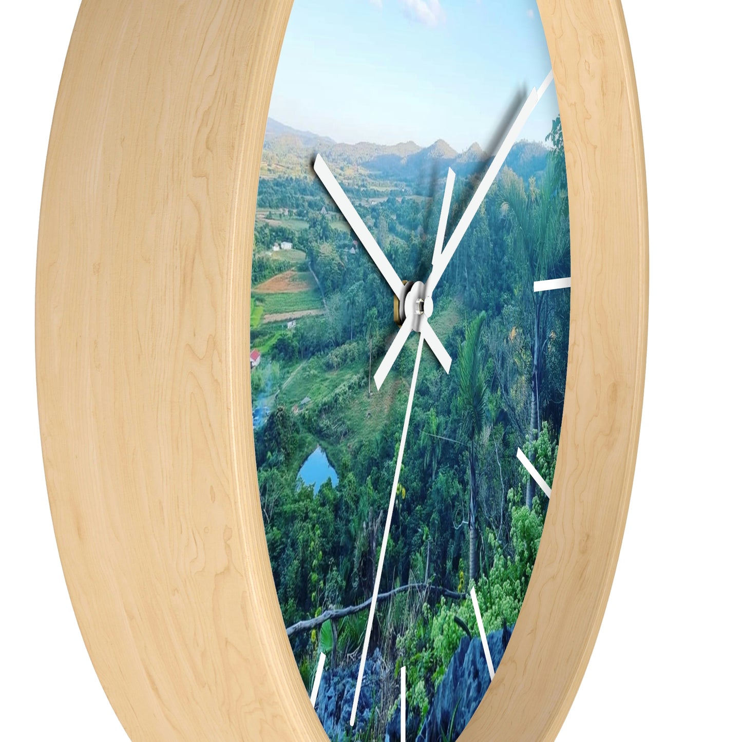 Viñales from above | Cuba | Wall clock