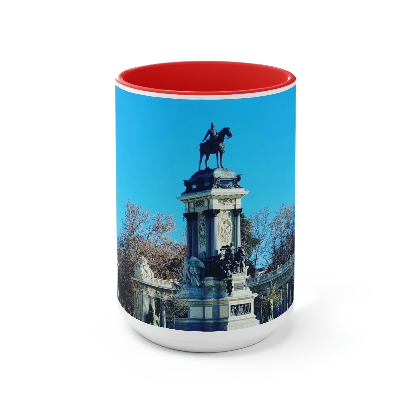 Alfonso XII | España | Tazas de café de dos tonos, 15 oz
