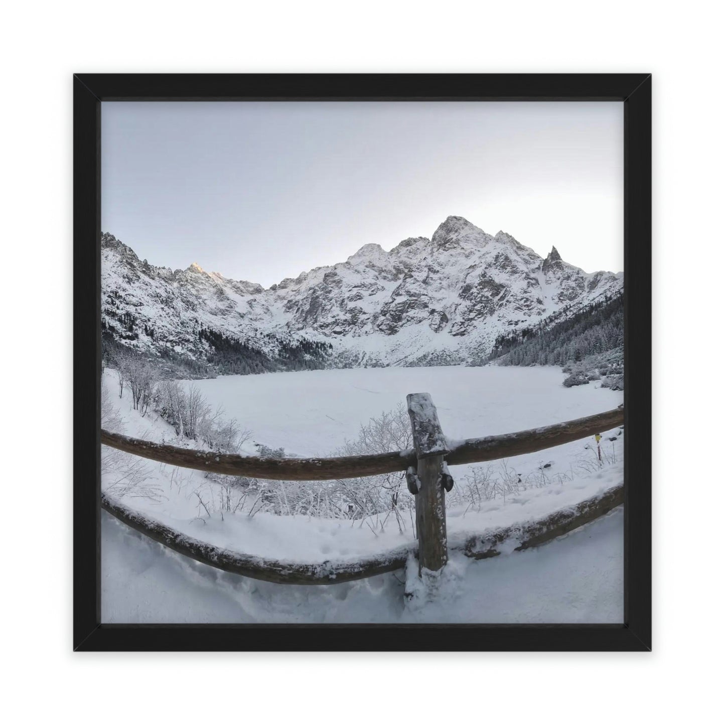 Morskie Oko | Pologne | Poster encadré - Toutes tailles