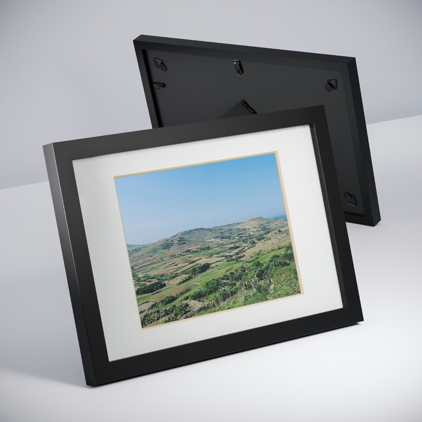 The breath taking scene | Gozo | Framed Posters, Black