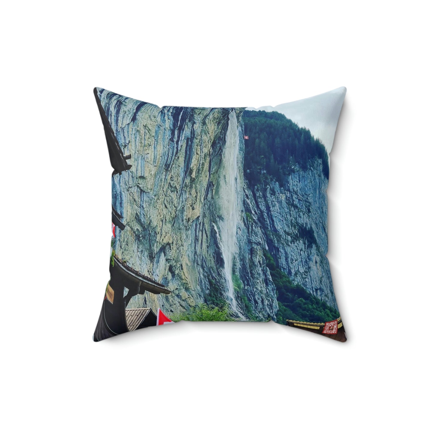 Lauterbrunnen | Switzerland | Spun Polyester Square Pillow