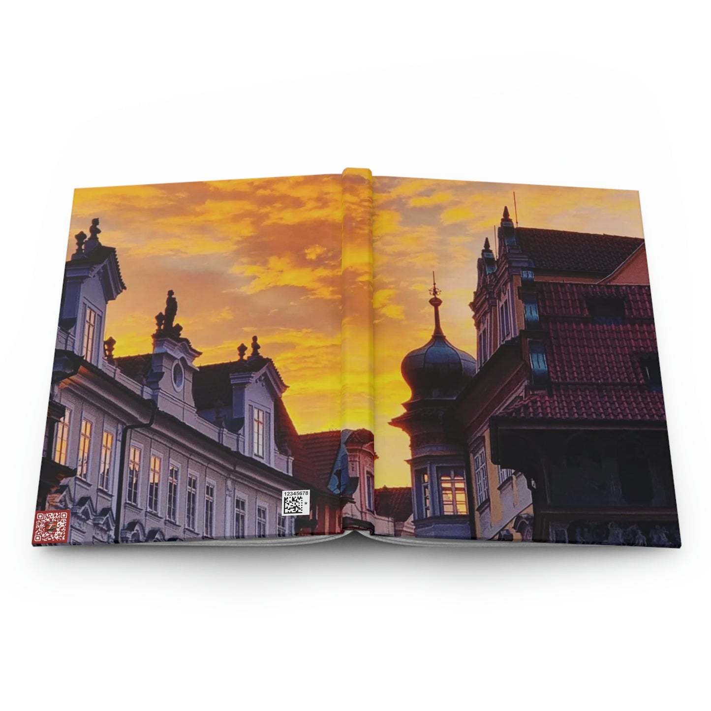 The City Center | Czech Republic | Hardcover Journal Matte