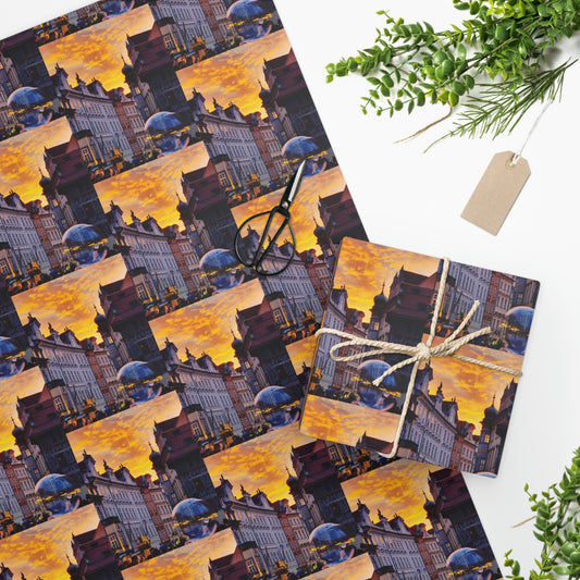 The City Center | Czech Republic | Wrapping Paper