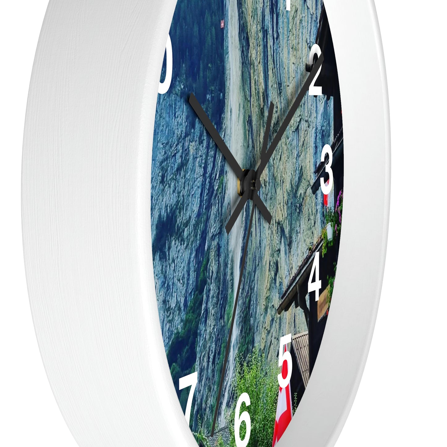 Lauterbrunnen | Suiza | reloj de pared