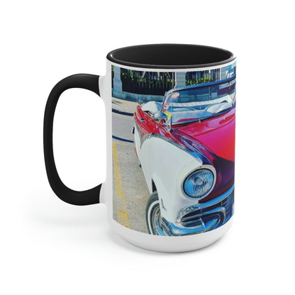 The Vehicle | Cuba | Two-Tone Coffee Mugs, 15oz