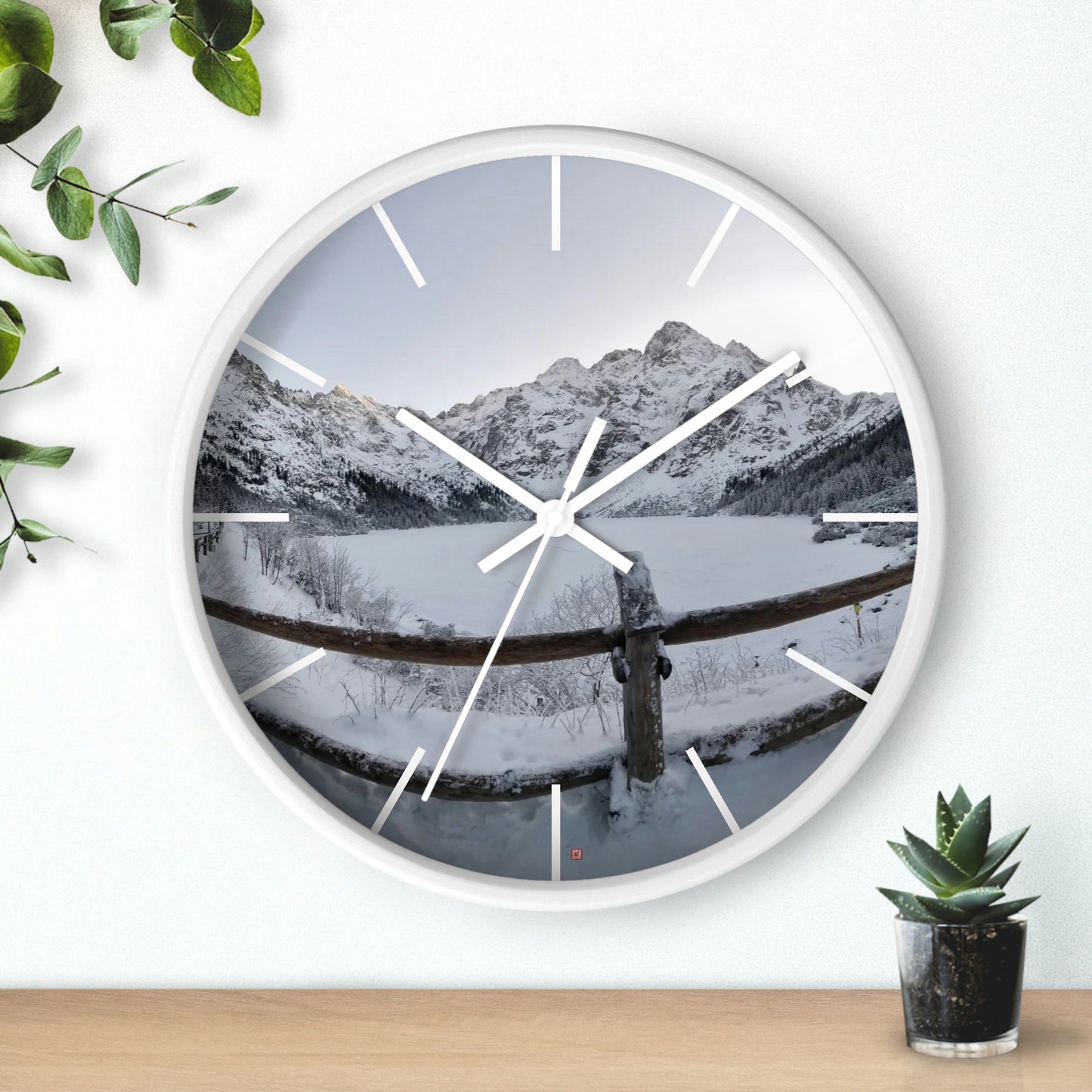 Morskie Oko | Polonia | reloj de pared