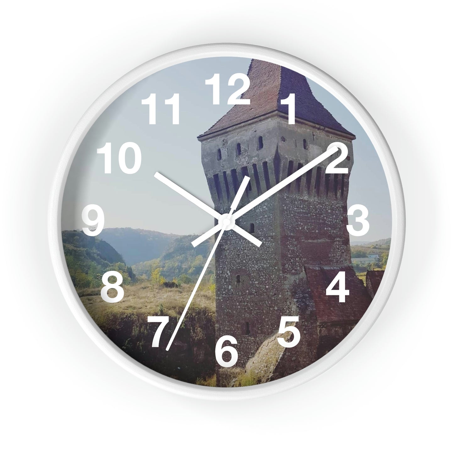 Castillo de Hunedoara Corvinilor | Rumania | reloj de pared