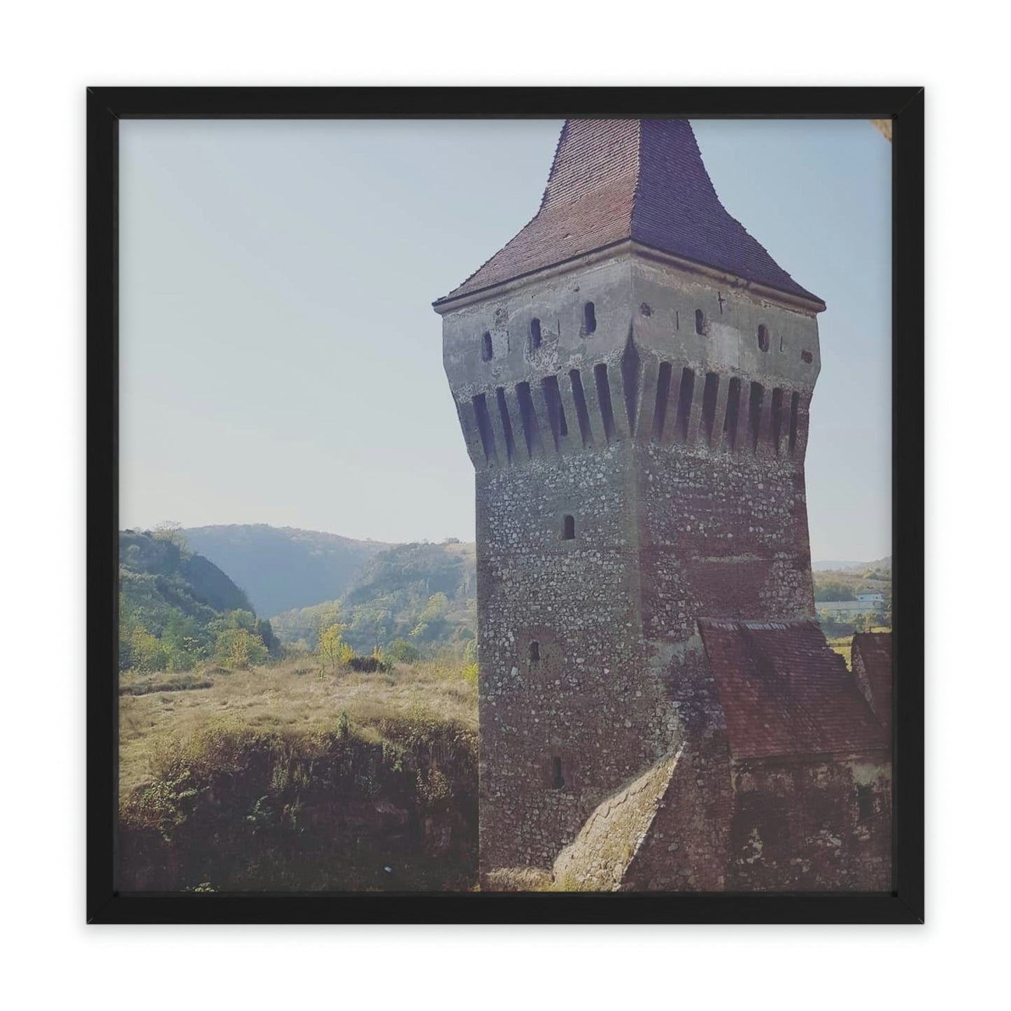 Hunedoara Castle Corvinilor | Romania | Framed Poster - All sizes