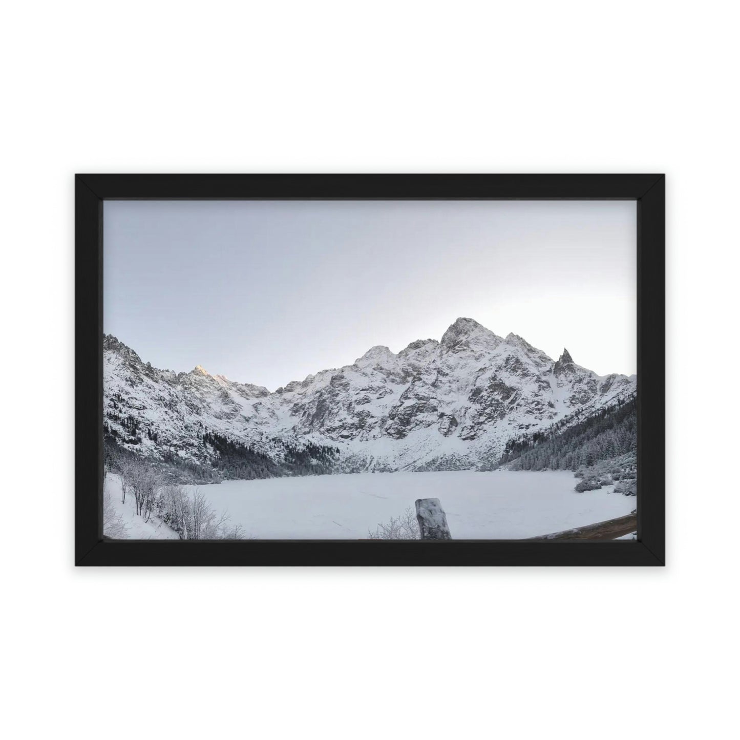 Morskie Oko | Pologne | Poster encadré - Toutes tailles