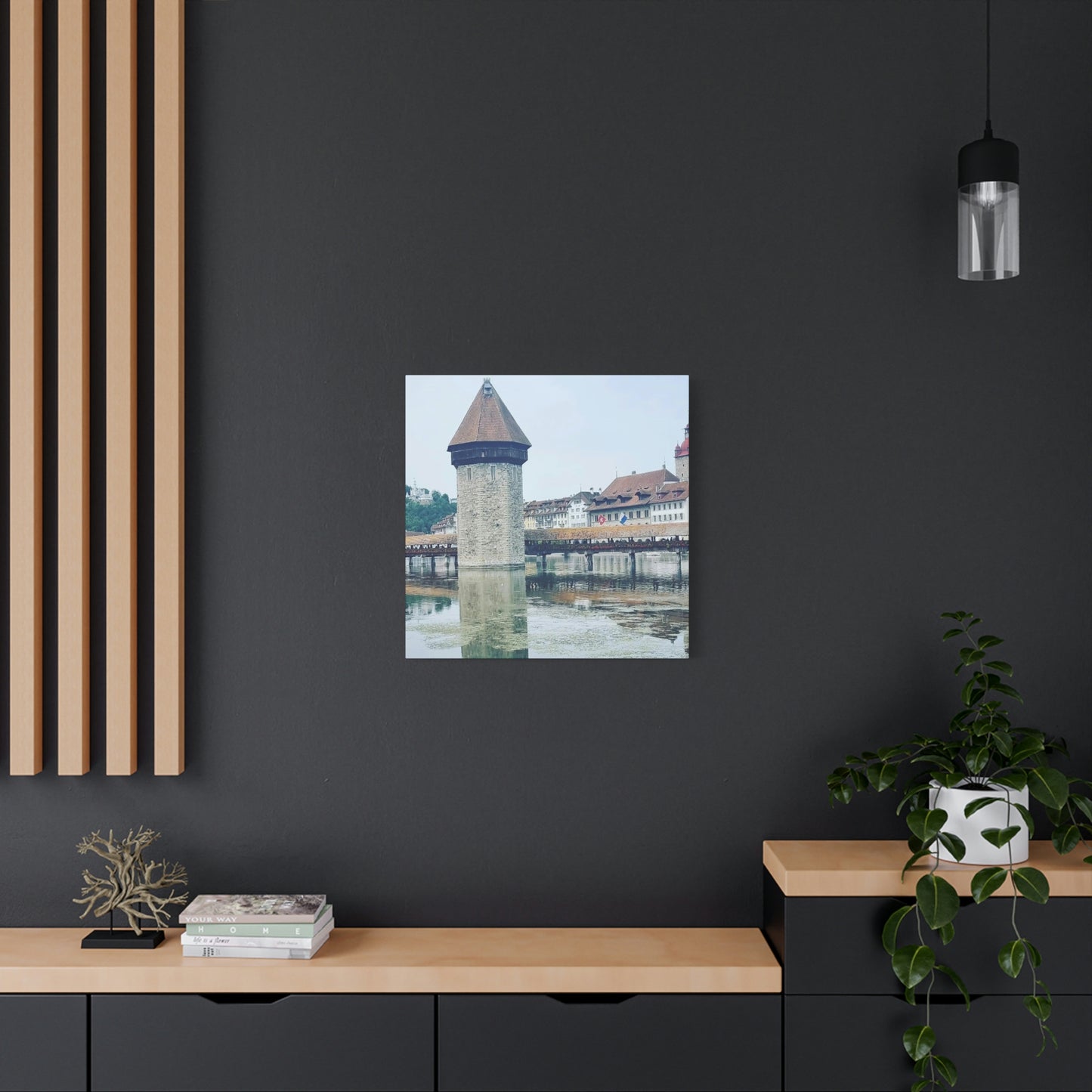 Chapel Bridge | Switzerland | Canvas