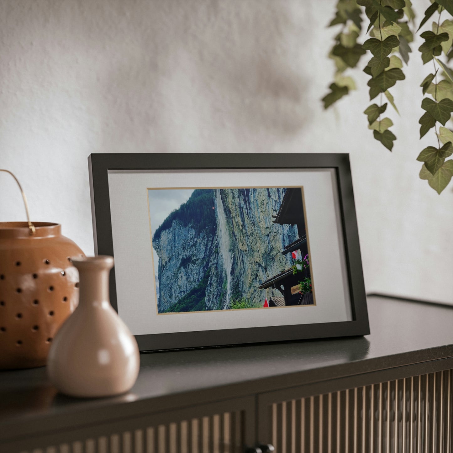 Lauterbrunnen | Switzerland | Framed Posters, Black